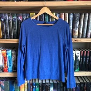 Forever 21 Blue Long Sleeve T-Shirt Size Large